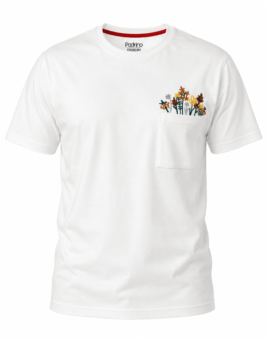 T-shirt Homme Blanc 100 % Coton – Demi Oversize | Blanc